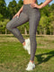 Wideband Waist Colour-block Sports Leggings - Shop Women's T-shirts, blouses, Leggings & Trousers online - Luwos