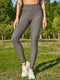 Wideband Waist Colour-block Sports Leggings - Shop Women's T-shirts, blouses, Leggings & Trousers online - Luwos