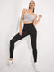 Wideband Waist Sports Leggings With Phone Pocket - Shop Women's T-shirts, blouses, Leggings & Trousers online - Luwos