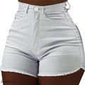 Hot Summer Women Casual High Waiste Short Mini - Shop Women's T-shirts, blouses, Leggings & Trousers online - Luwos