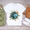 Women 2020 Summer  Flower Fashion Lady T-shirts - Shop Women's T-shirts, blouses, Leggings & Trousers online - Luwos