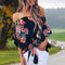 Summer Sexy Blouse Women Floral 2020 FASHION - Shop Women's T-shirts, blouses, Leggings & Trousers online - Luwos