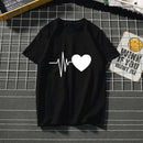 Women's t-shirt  love - Shop Women's T-shirts, blouses, Leggings & Trousers online - Luwos