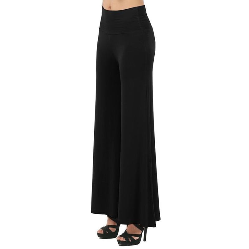 Luwos: High Waist Pants Elegant - Shop Women's T-shirts, blouses, Leggings & Trousers online - Luwos