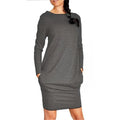 Luwos: Dress Female Long Sleeve - Shop Women's T-shirts, blouses, Leggings & Trousers online - Luwos