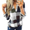T Shirt  Cotton  Casual Short Sleeve Shirt - Shop Women's T-shirts, blouses, Leggings & Trousers online - Luwos