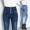 Womens skinny Jeans High Waist Fashion Slim Denim - Shop Women's T-shirts, blouses, Leggings & Trousers online - Luwos