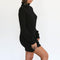 Luwos: Womens Casual Long Sleeve Jumper Turtleneck - Shop Women's T-shirts, blouses, Leggings & Trousers online - Luwos