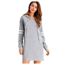 Sweatshirts Long Sleeve Hoodie Casual Long Sweatshirt - Shop Women's T-shirts, blouses, Leggings & Trousers online - Luwos
