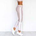 Tummy Control Pink Fitness Leggings - Shop Women's T-shirts, blouses, Leggings & Trousers online - Luwos