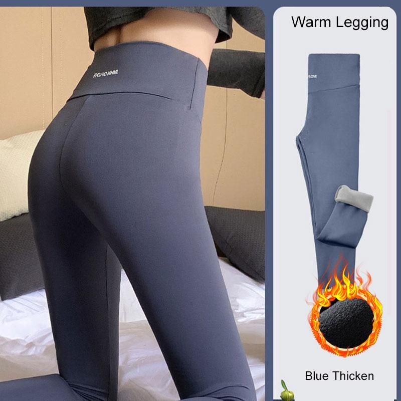Warm Fleece Women Legging - Shop Women's T-shirts, blouses, Leggings & Trousers online - Luwos