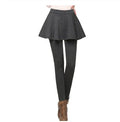 Luwos: Skirt Leggings For Women Skirt Skinny Pencil Pants - Shop Women's T-shirts, blouses, Leggings & Trousers online - Luwos