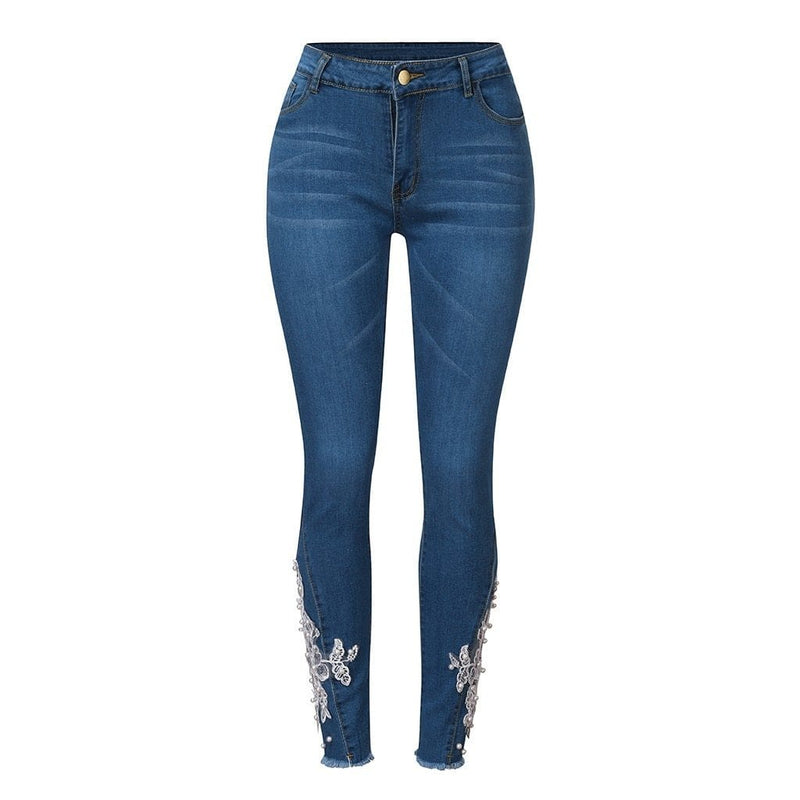 High Waist Leggings jeans - Shop Women's T-shirts, blouses, Leggings & Trousers online - Luwos