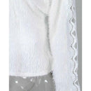 Winter Women's Sweaters Knitted  V-neck  Jumper Loose White Fashion Female Sweater